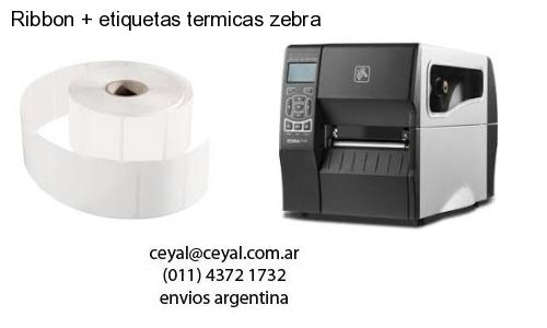 Ribbon   etiquetas termicas zebra