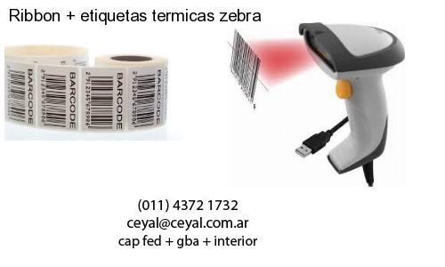 Ribbon   etiquetas termicas zebra