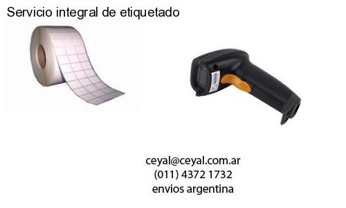 Servicio integral de etiquetado
