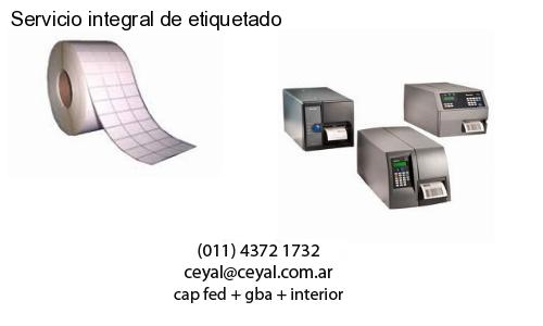 Servicio integral de etiquetado
