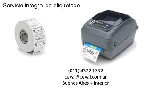 Servicio integral de etiquetado