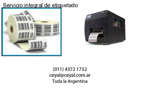 Servicio integral de etiquetado