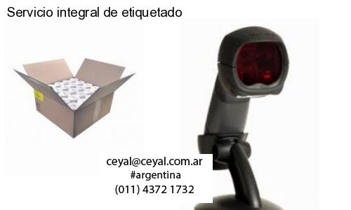 Servicio integral de etiquetado