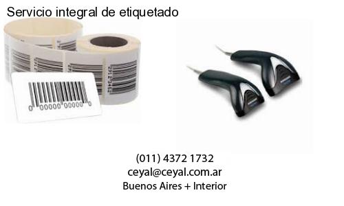 Servicio integral de etiquetado