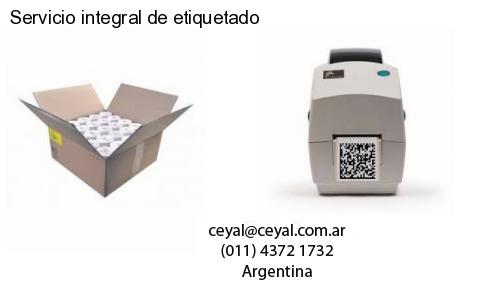 Servicio integral de etiquetado