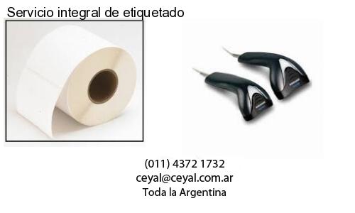 Servicio integral de etiquetado