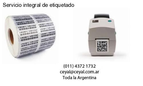 Servicio integral de etiquetado