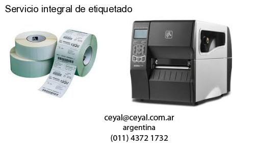 Servicio integral de etiquetado