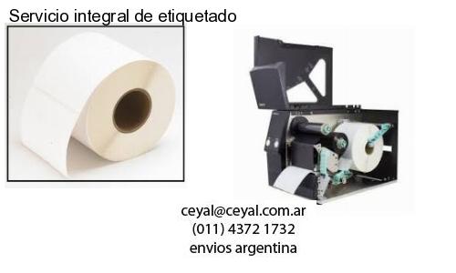 Servicio integral de etiquetado