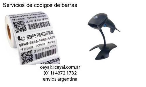 Servicios de codigos de barras