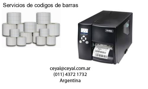 Servicios de codigos de barras