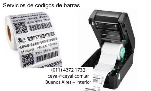 Servicios de codigos de barras