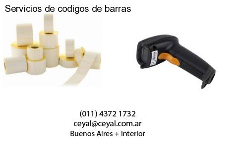 Servicios de codigos de barras