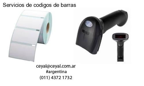 Servicios de codigos de barras