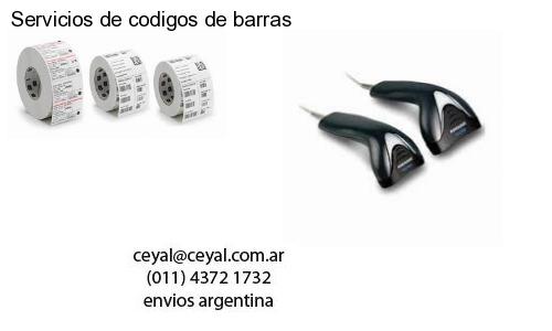 Servicios de codigos de barras