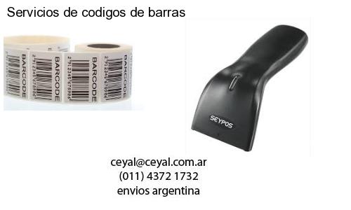 Servicios de codigos de barras