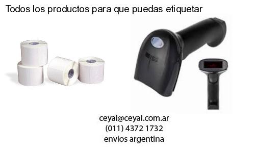 Todos los productos para que puedas etiquetar