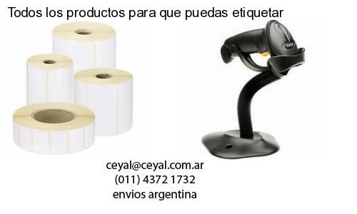 Todos los productos para que puedas etiquetar