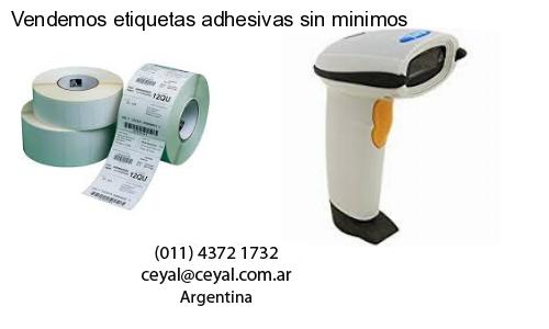 Vendemos etiquetas adhesivas sin minimos