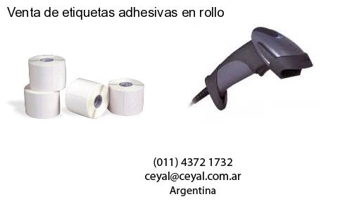 Venta de etiquetas adhesivas en rollo