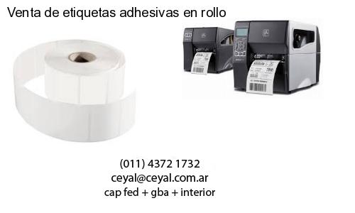 Venta de etiquetas adhesivas en rollo