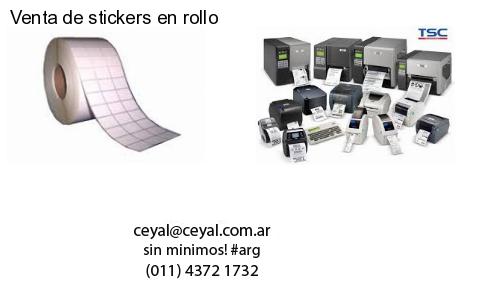 Venta de stickers en rollo