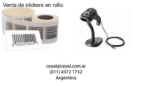 Venta de stickers en rollo