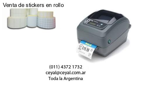 Venta de stickers en rollo