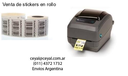 Venta de stickers en rollo