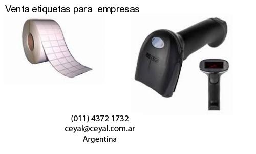 Venta etiquetas para  empresas