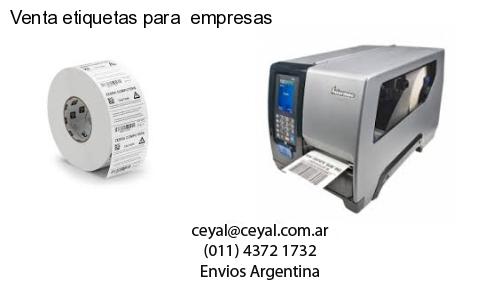Venta etiquetas para  empresas