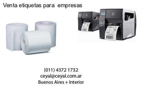 Venta etiquetas para  empresas