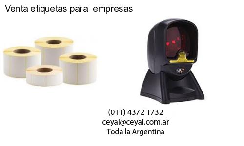 Venta etiquetas para  empresas
