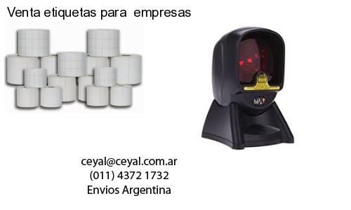 Venta etiquetas para  empresas