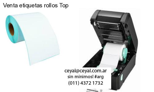 Venta etiquetas rollos Top