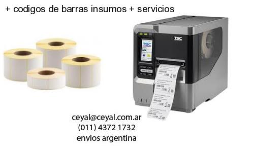   codigos de barras insumos   servicios