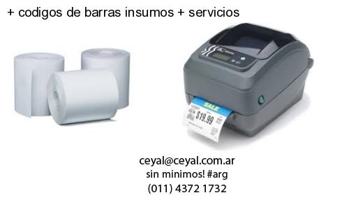   codigos de barras insumos   servicios