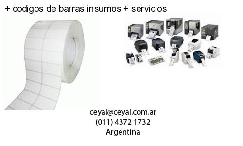   codigos de barras insumos   servicios