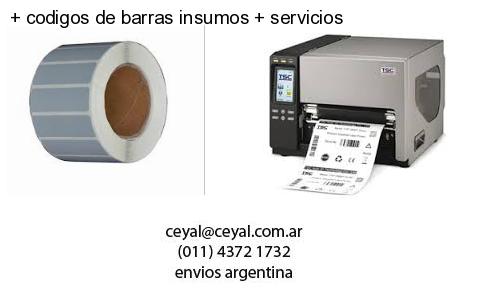   codigos de barras insumos   servicios