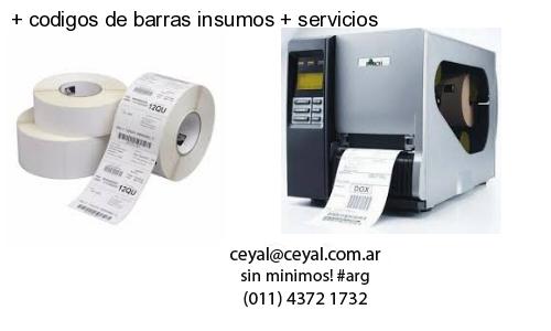   codigos de barras insumos   servicios
