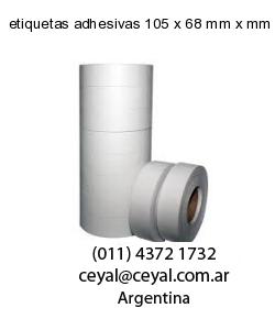 etiquetas adhesivas 105 x 68 mm x mm
