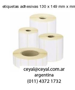 etiquetas adhesivas 130 x 149 mm x mm