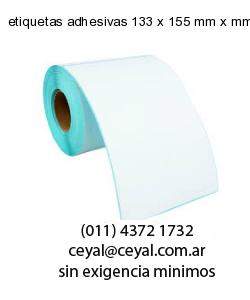 etiquetas adhesivas 133 x 155 mm x mm