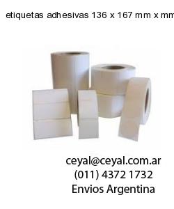 etiquetas adhesivas 136 x 167 mm x mm