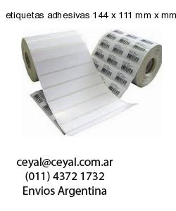 etiquetas adhesivas 144 x 111 mm x mm