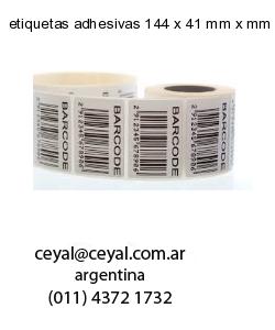 etiquetas adhesivas 144 x 41 mm x mm