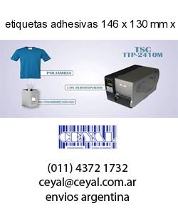 etiquetas adhesivas 146 x 130 mm x mm