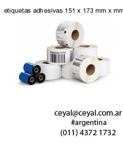 etiquetas adhesivas 151 x 173 mm x mm