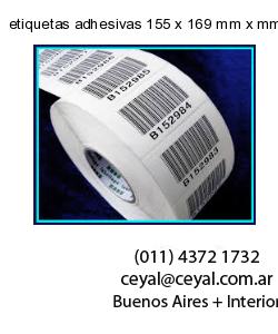etiquetas adhesivas 155 x 169 mm x mm