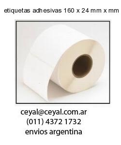 etiquetas adhesivas 160 x 24 mm x mm